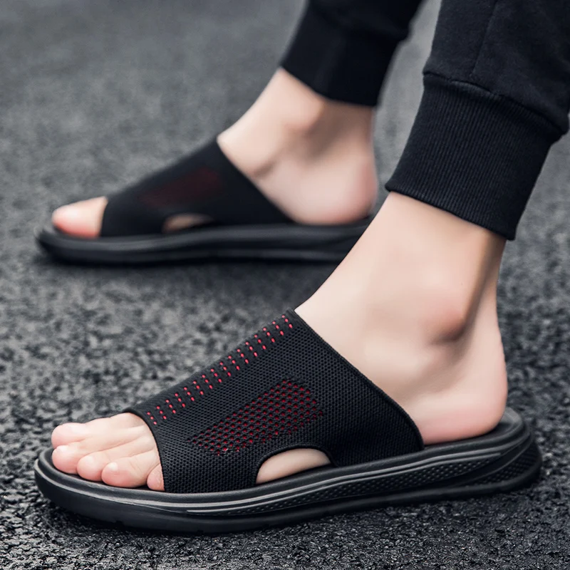 Mesh Summer Men Slippers Bath Outdoor Beach Breathable Shoes Flip Flops Fashion Shoes Indoor Slides Man Home Flat Sandals 2021
Mesh Summer Men Slippers Bath Outdoor Beach Breathable Shoes Flip Flops Fashion Shoes Indoor Slides Man Home Flat Sandals 2021