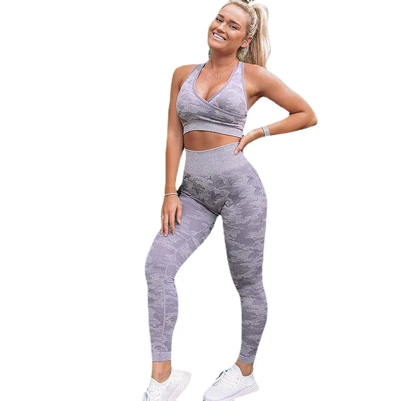 LUOYIYANG Women Suit Sport Bra Leggings Pant Sets Seamless Fitness Bra Camouflage High Waist Workout Camo Women's Clothing
LUOYIYANG Women Suit Sport Bra Leggings Pant Sets Seamless Fitness Bra Camouflage High Waist Workout Camo Women's Clothing
