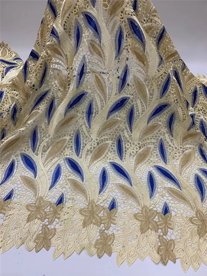 5yards african water soluble lace fabric 2121 fashion good quality cord lace fabric for women party dress DF1011
5yards african water soluble lace fabric 2121 fashion good quality cord lace fabric for women party dress DF1011