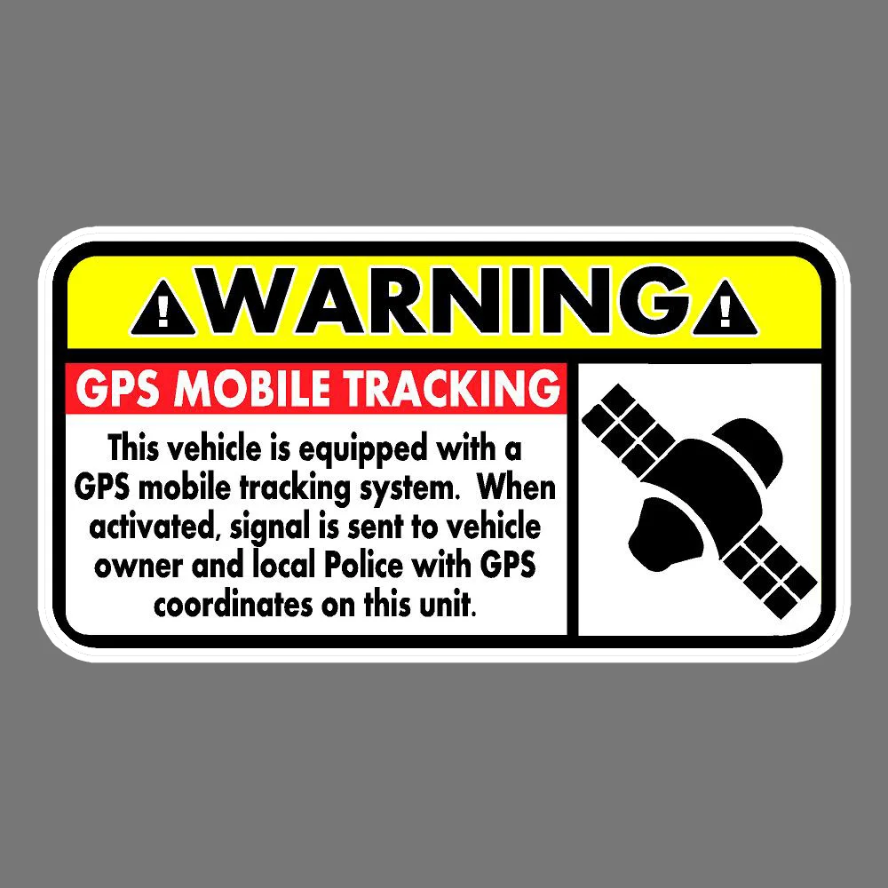 Warning Decals Warning GPS Mobile Tracking Vinyl Sticker Car Truck Window Decal Safety Theft PVC Vinyl Reflective Stickers
Warning Decals Warning GPS Mobile Tracking Vinyl Sticker Car Truck Window Decal Safety Theft PVC Vinyl Reflective Stickers