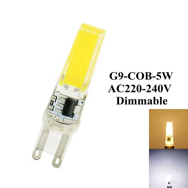10xG9 Light AC220-240V Dimmable Lamp Cob Led Bulb Light Warm White White 5W Replace Halogen Lamp 360 degree Chandeliers Led Lamp
10xG9 Light AC220-240V Dimmable Lamp Cob Led Bulb Light Warm White White 5W Replace Halogen Lamp 360 degree Chandeliers Led Lamp