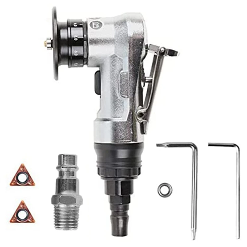 Metal Deburring Pneumatic Chamfering Machine Hand Hold Deburring Adjustable Depth & 2 Wrenches With Two Blades
Metal Deburring Pneumatic Chamfering Machine Hand Hold Deburring Adjustable Depth & 2 Wrenches With Two Blades