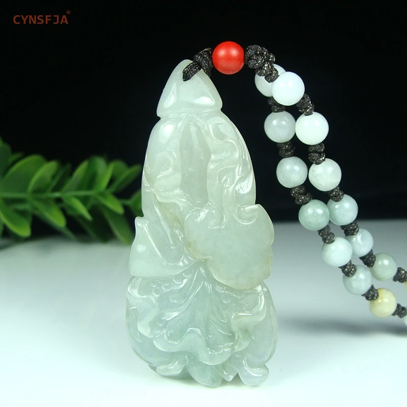 CYNSFJA Real Certified Natural A Grade Burmese Jadeite Amulets Wealth Baicai Jade Pendant High Quality Hand-Carved Best Gifts
CYNSFJA Real Certified Natural A Grade Burmese Jadeite Amulets Wealth Baicai Jade Pendant High Quality Hand-Carved Best Gifts