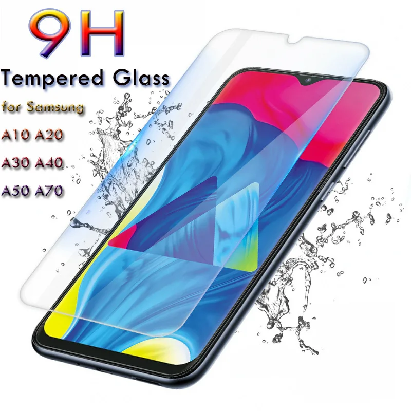 Защитная пленка из закаленного стекла A50 A70 A40 9HD Galaxy System A30 A20 Samsung A30s A50s a40s a8