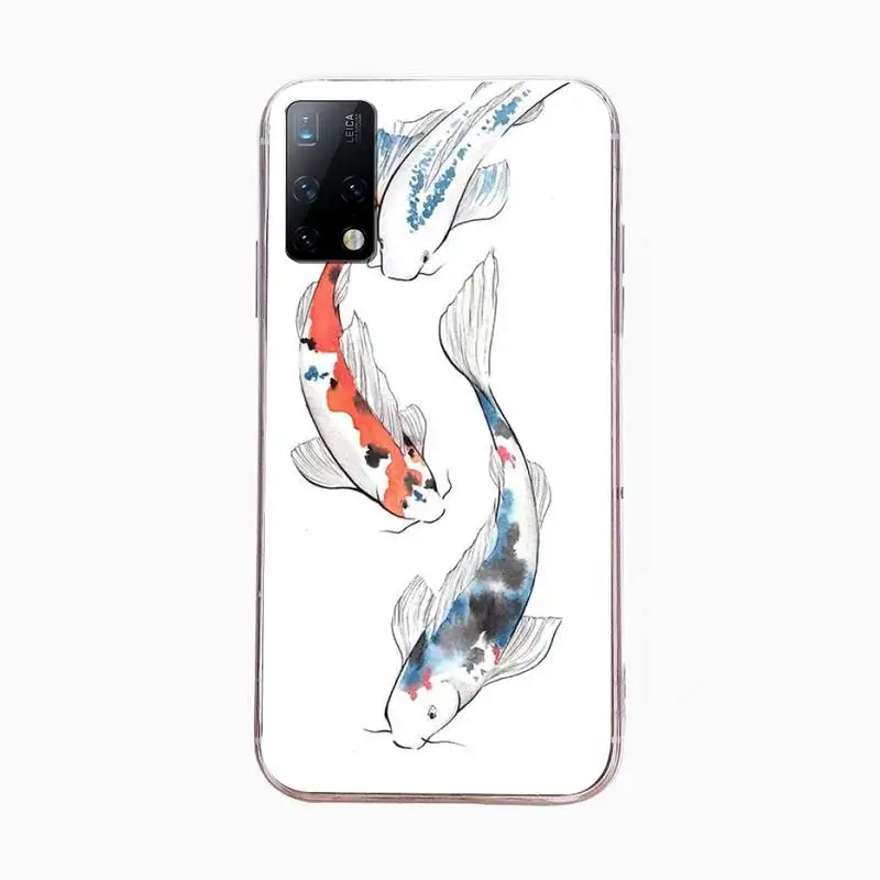 Ink Painting Fish Phone Case For Samsung S4 S5 S6 S7 S7Edge S8 S9 S10 E Plus S20Fe lite Transparent Cover Fundas Coque
Ink Painting Fish Phone Case For Samsung S4 S5 S6 S7 S7Edge S8 S9 S10 E Plus S20Fe lite Transparent Cover Fundas Coque