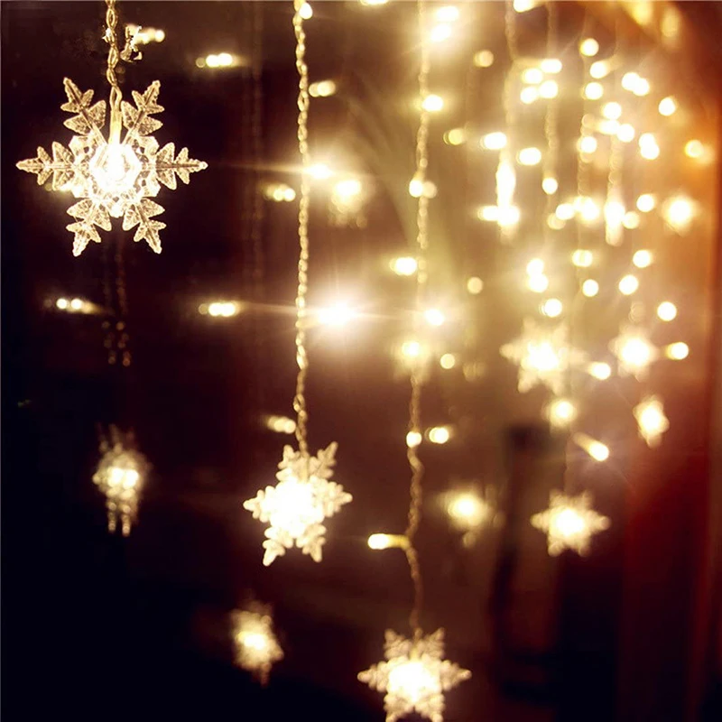 Christmas LED Party Garden Stage Outdoor Nowflake Curtain Light Christmas Tree Ornament For Home Party For Noel Navidad 2022
Christmas LED Party Garden Stage Outdoor Nowflake Curtain Light Christmas Tree Ornament For Home Party For Noel Navidad 2022