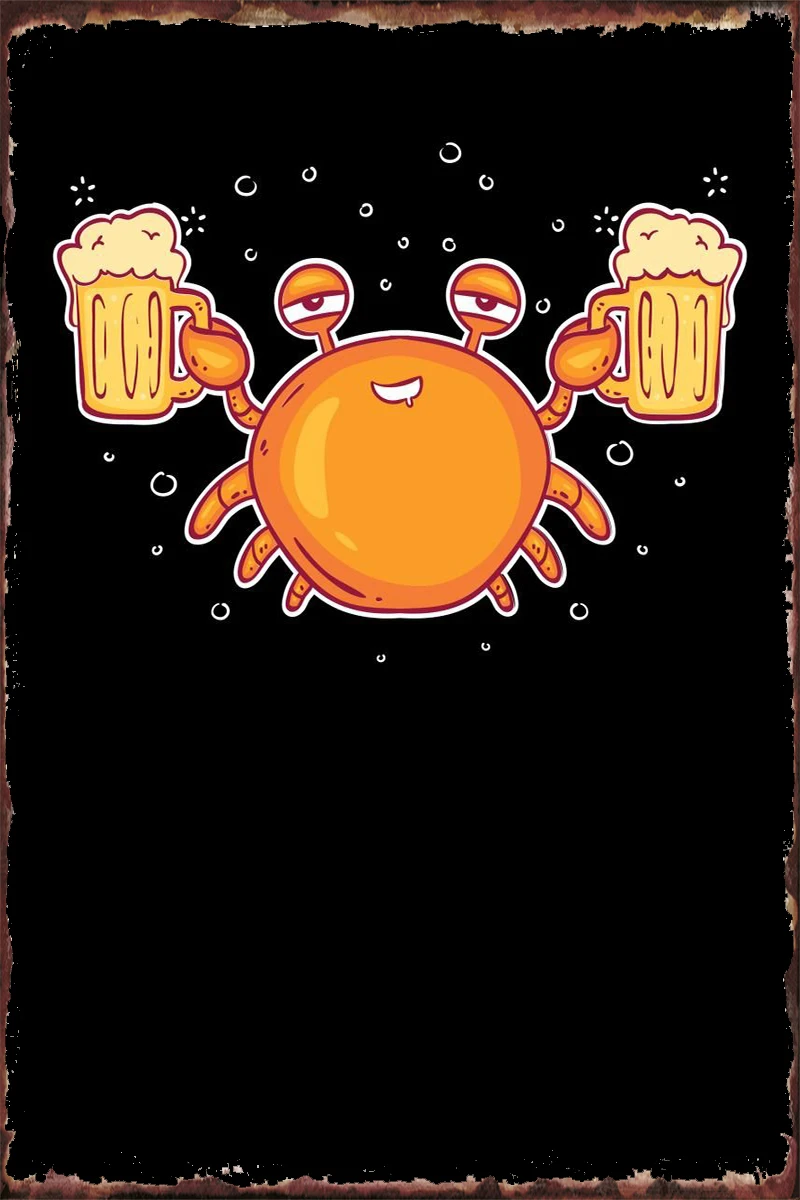 Краб пивной Краб Py оловянные таблички декор стен декор для комнаты Ретро винтажный металлический знак для клуба человек пещера кафе Паб дом...
Краб пивной Краб Py оловянные таблички декор стен декор для комнаты Ретро винтажный металлический знак для клуба человек пещера кафе Паб дом...