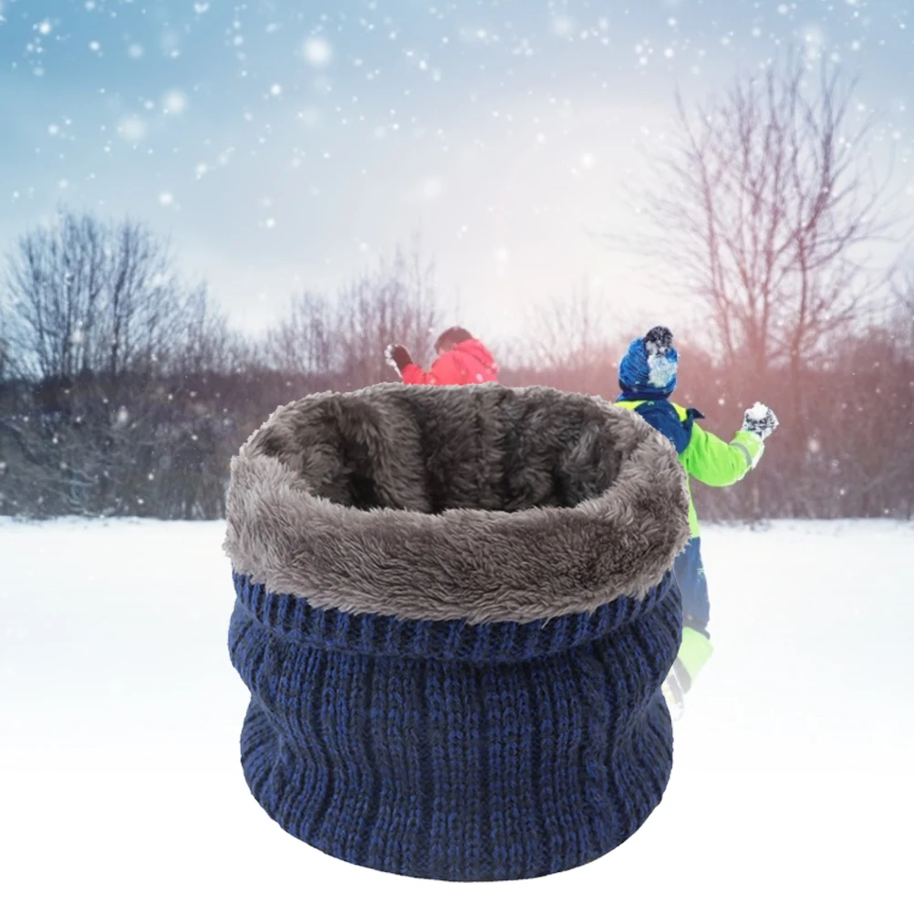 Warm Scarf Winter Double-Layer Neck Warmer Knit Circle Loop Scarves Gifts Solid Chunky neckerchief Breathable Knitted Wool
Warm Scarf Winter Double-Layer Neck Warmer Knit Circle Loop Scarves Gifts Solid Chunky neckerchief Breathable Knitted Wool