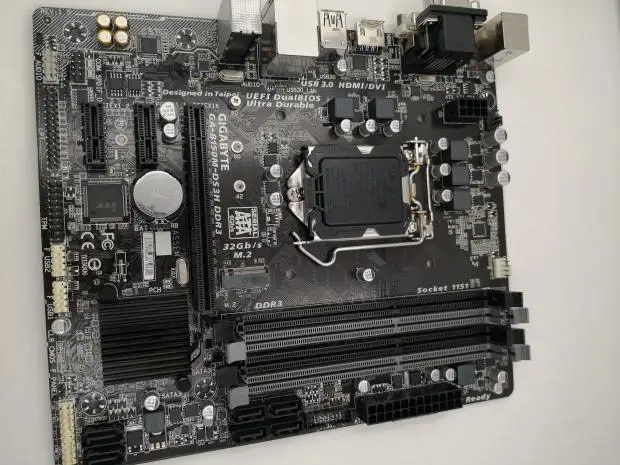 Gigabyte GA-B150M-DS3H DDR3 настольная материнская плата B150M-DS3H B150 LGA 1151 Core i7 i5 i3 32G SATA3 USB3.0 M.2