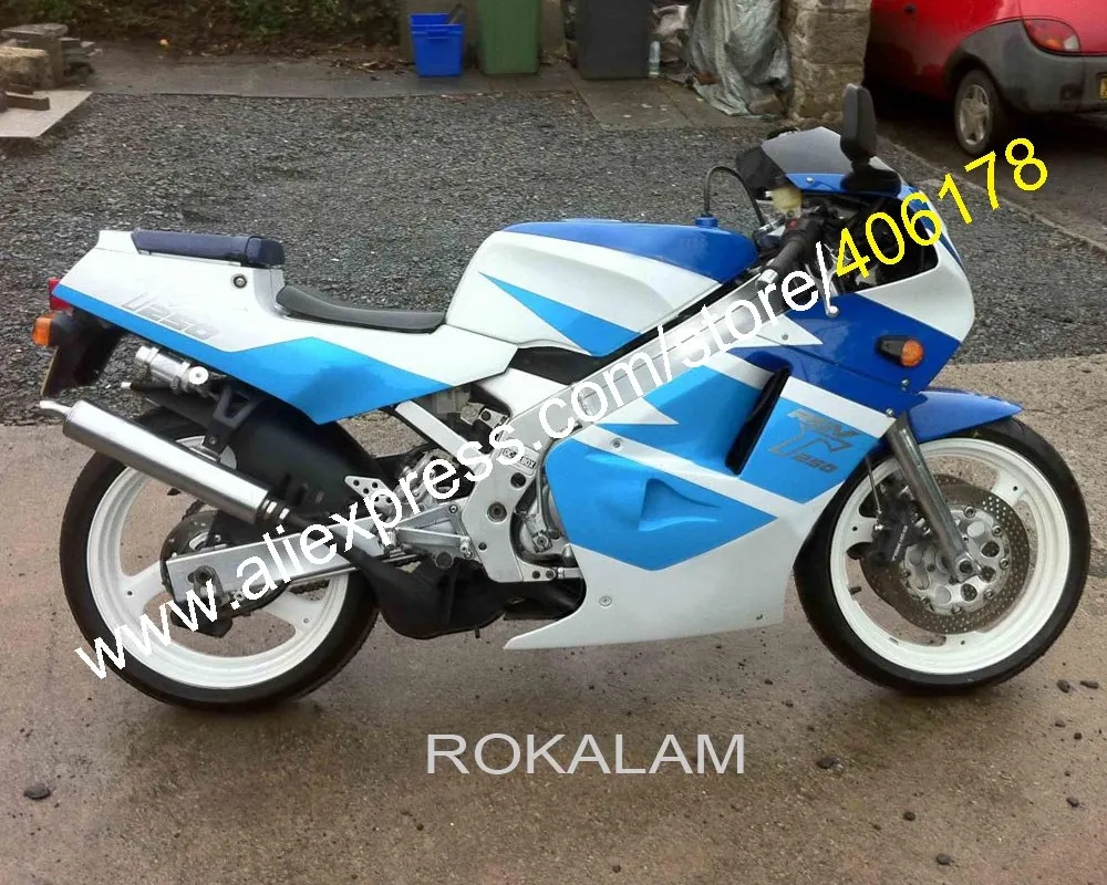 Cowling Aftermarket Kit For Suzuki RGV250 RGV 250 VJ21 VJ 21 1988 1989 88 89 RGV250 VJ21 Blue Black ABS Motorcycle Fairing 
Cowling Aftermarket Kit For Suzuki RGV250 RGV 250 VJ21 VJ 21 1988 1989 88 89 RGV250 VJ21 Blue Black ABS Motorcycle Fairing