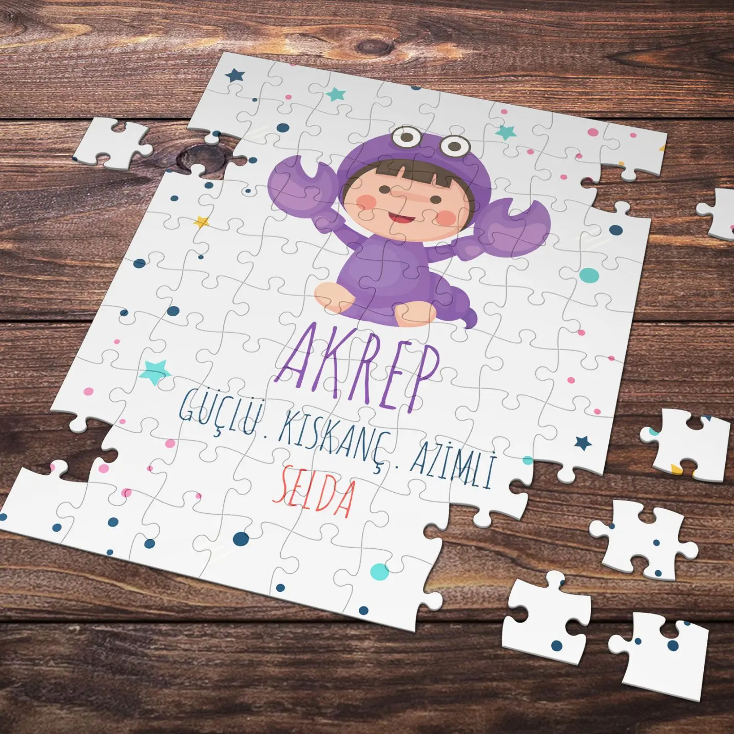 Personalized Scorpion Sign Styled Puzzle is
Personalized Scorpion Sign Styled Puzzle is