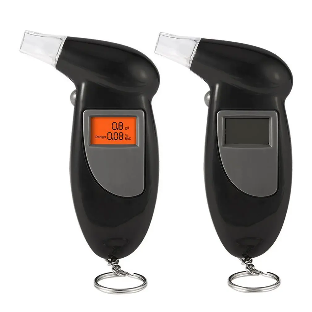 Professional Alcohol Breath Tester Breathalyzer Analyzer Detector Test Keychain Breathalizer Breathalyser Device LCD Screen
Professional Alcohol Breath Tester Breathalyzer Analyzer Detector Test Keychain Breathalizer Breathalyser Device LCD Screen
