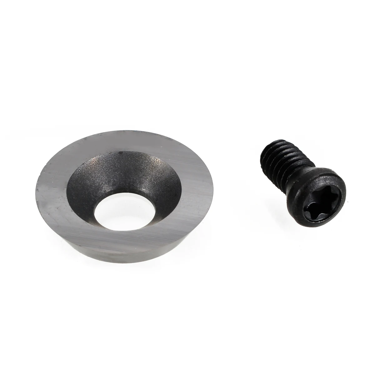 1 Set Round Carbide Insert 16mm 30 Degree Cutter Finisher Wood Turning Lathe Tool Mounts With Flat Head Screws M5x8mm
1 Set Round Carbide Insert 16mm 30 Degree Cutter Finisher Wood Turning Lathe Tool Mounts With Flat Head Screws M5x8mm