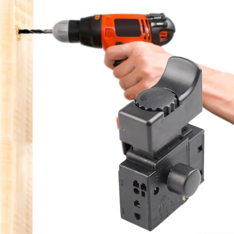 FA2-6/1BEK Lock on Power Tool Electric Drill Speed Control Trigger Button Switch Electric Tool Accessories
FA2-6/1BEK Lock on Power Tool Electric Drill Speed Control Trigger Button Switch Electric Tool Accessories