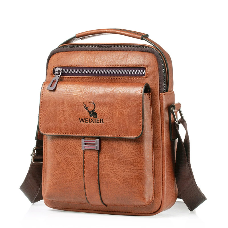 Fashion Men's Shoulder Crossbody Bags Male Pu Leather Men Messenger Bag Small Handbags Bussiness Shoulder Bag Tote Bags
Fashion Men's Shoulder Crossbody Bags Male Pu Leather Men Messenger Bag Small Handbags Bussiness Shoulder Bag Tote Bags