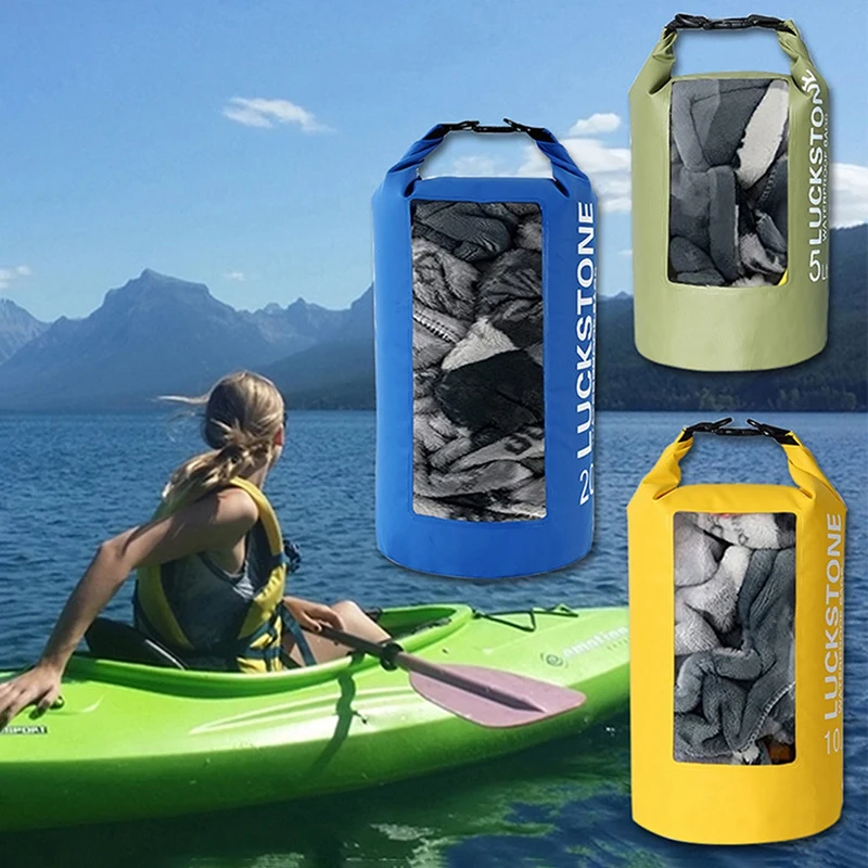 Waterproof Dry Bag With Window Resistant Sack Swimming Storage Pack Trekking Kayaking Rafting Canoeing Boating Waterproof Bag 
Waterproof Dry Bag With Window Resistant Sack Swimming Storage Pack Trekking Kayaking Rafting Canoeing Boating Waterproof Bag