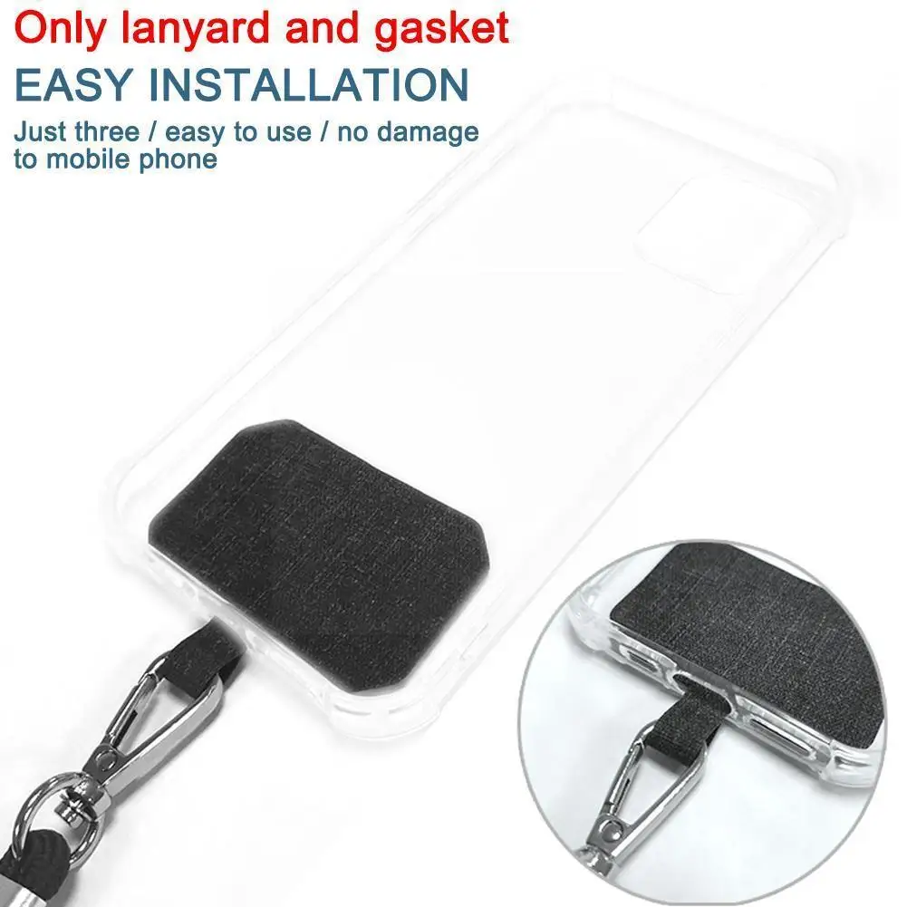 Universal Lanyard Silicone Sports Strap Neck Hanging Phone Anti-lost Chain Rope Sling Lanyard Mobile With Holder E7c3
Universal Lanyard Silicone Sports Strap Neck Hanging Phone Anti-lost Chain Rope Sling Lanyard Mobile With Holder E7c3