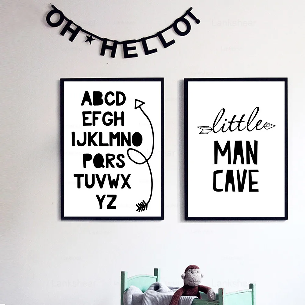 Nordic Poster Early Education Baby Nursery Wall Art Black and White Poster Kids Room Wall Pictures for Bedrooms Boy Room Decor
Nordic Poster Early Education Baby Nursery Wall Art Black and White Poster Kids Room Wall Pictures for Bedrooms Boy Room Decor