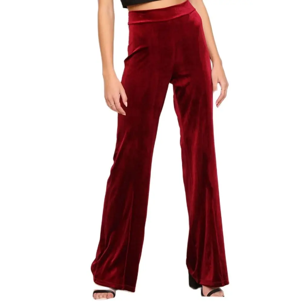 Simple Trousers Wide Leg Elastic Waist Autumn/Winter Pants Solid Color Women Pants
Simple Trousers Wide Leg Elastic Waist Autumn/Winter Pants Solid Color Women Pants