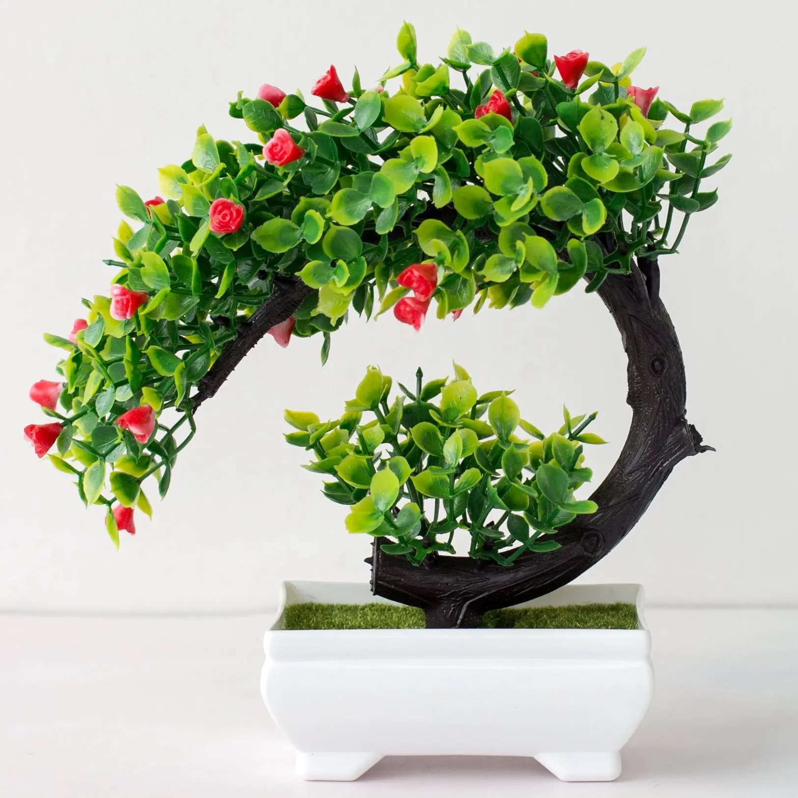 Artificial Plants Bonsai Small Tree Pot Plants Fake Flowers Potted Ornaments for Home Decor Hotel Garden Decor Artificial Plants
Artificial Plants Bonsai Small Tree Pot Plants Fake Flowers Potted Ornaments for Home Decor Hotel Garden Decor Artificial Plants