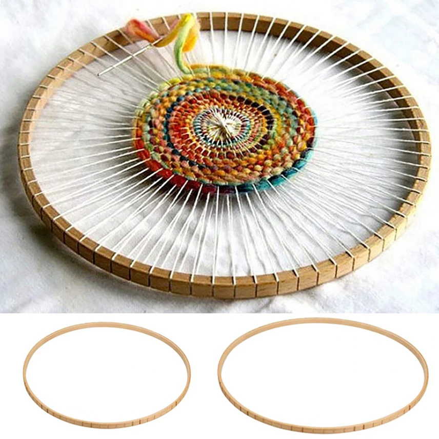 Round Wooden Compilation Machine Circular Needles DIY Wall Hangings Dreamcatcher Making Needlework Tools Weaving Loom
Round Wooden Compilation Machine Circular Needles DIY Wall Hangings Dreamcatcher Making Needlework Tools Weaving Loom