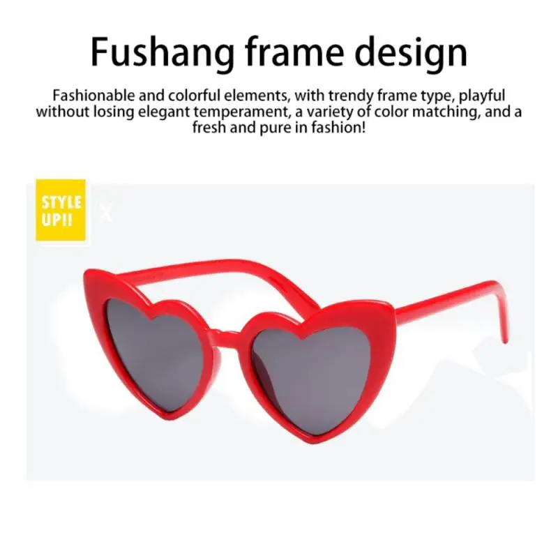 Fashion Heart Sunglasses Women Sunshade Sunglasses European And American Fashion Heart Sunglasses Glasses Female UV
Fashion Heart Sunglasses Women Sunshade Sunglasses European And American Fashion Heart Sunglasses Glasses Female UV