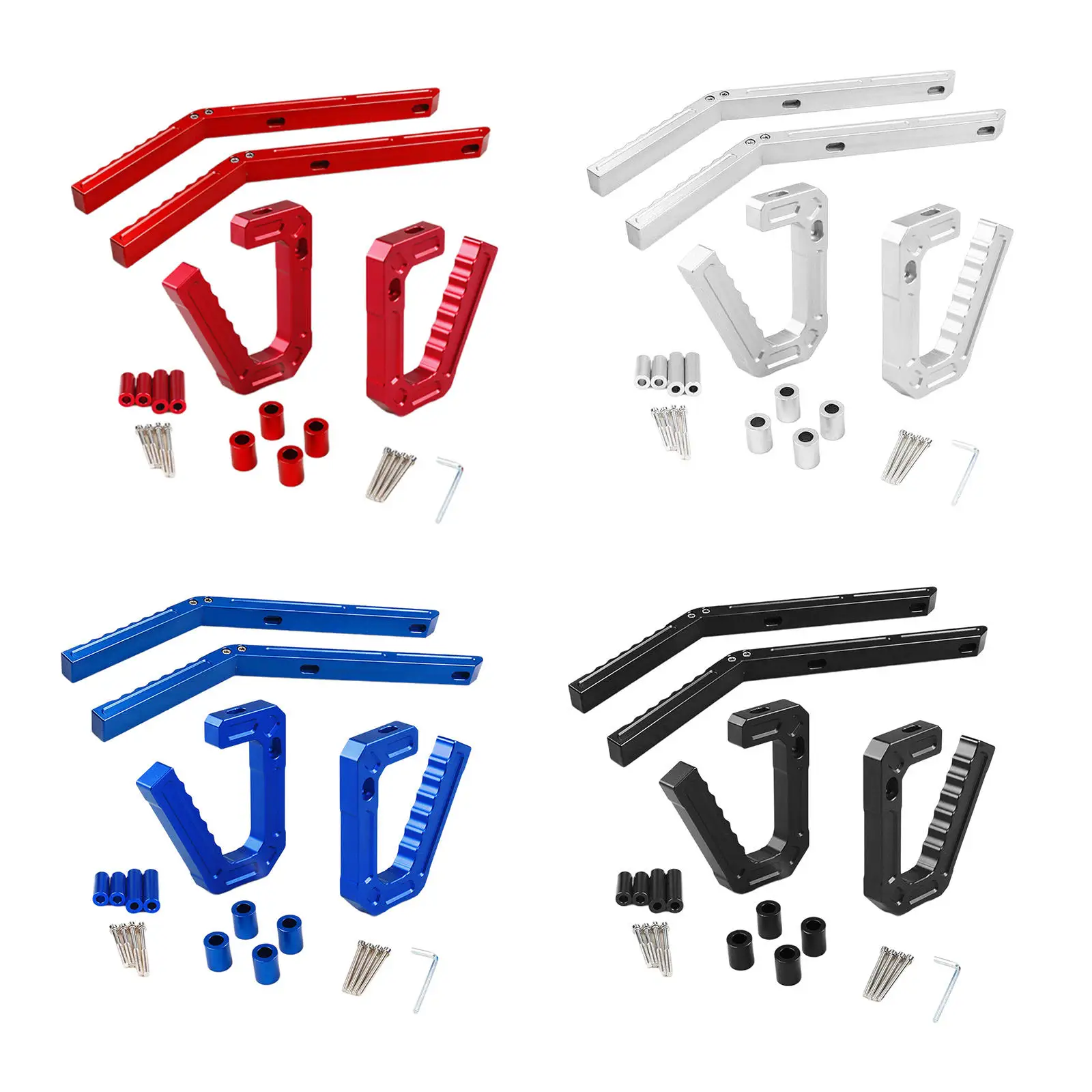 Автомобильные передние и задние ручки захвата из алюминиевого сплава, Комплект ручек для Jeep Wrangler JK 2007-2018
Автомобильные передние и задние ручки захвата из алюминиевого сплава, Комплект ручек для Jeep Wrangler JK 2007-2018