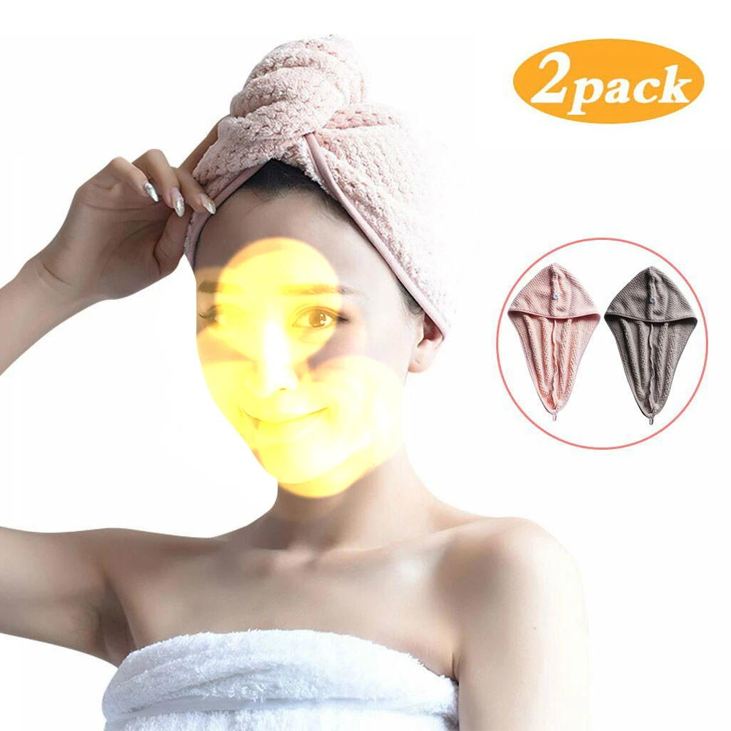 Shower Caps Microfiber Hair Wrap Towel Hats Bath Turban Twist Quick Drying Dry Cap Ladies Bath Spa Hot Sale Bathroom Products
Shower Caps Microfiber Hair Wrap Towel Hats Bath Turban Twist Quick Drying Dry Cap Ladies Bath Spa Hot Sale Bathroom Products