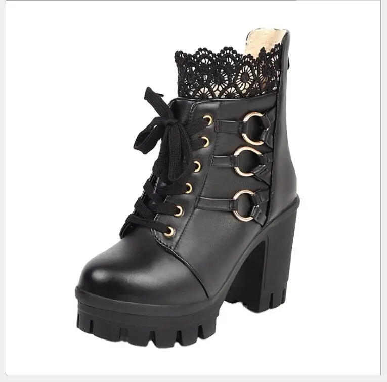 Women Anklet Boots Round Toe Thick Sole Comfortable Platform Snow Boots for Woman Winter Female Keep Warm Boots Large size
Women Anklet Boots Round Toe Thick Sole Comfortable Platform Snow Boots for Woman Winter Female Keep Warm Boots Large size