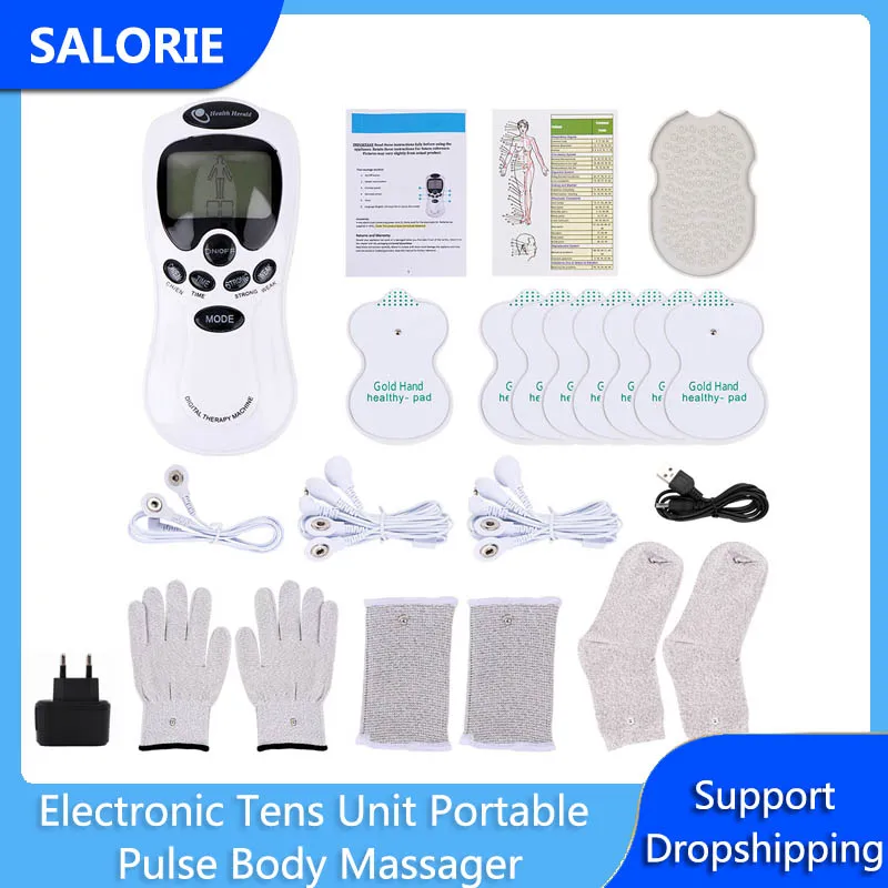 Portable Tens Ems Machine Electric Neck and Shoulder Massager Massage Tool Therapy Machine Fitness Muscle Stimulator Health Care
Portable Tens Ems Machine Electric Neck and Shoulder Massager Massage Tool Therapy Machine Fitness Muscle Stimulator Health Care