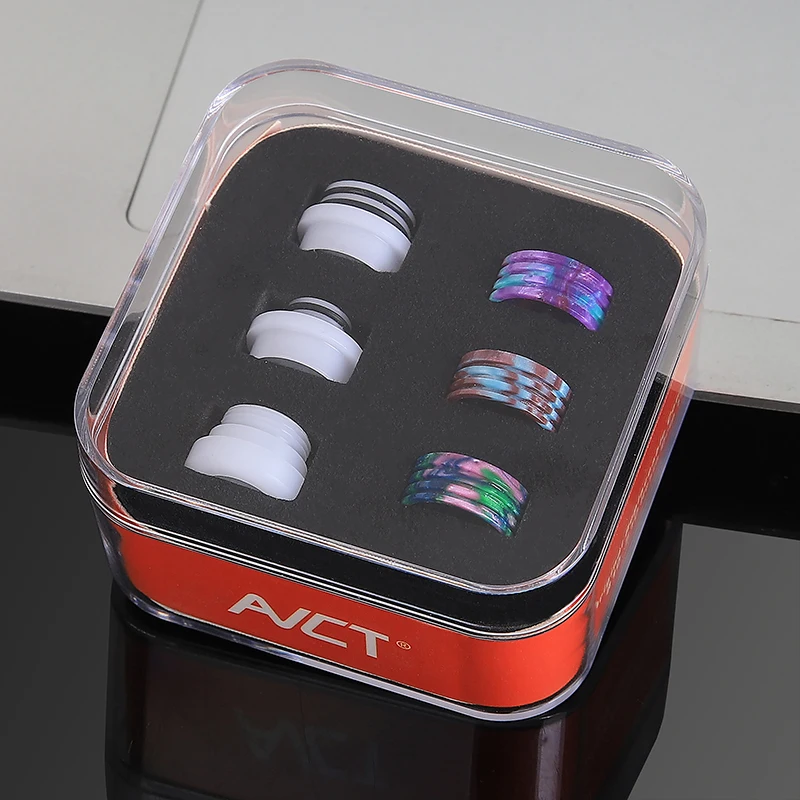 New AVCT 510 810 Epoxy Resin Drip Tip Kit with Top Part Middle Resin Ring Interchangeable Connector for Atomizers 100% Authentic
New AVCT 510 810 Epoxy Resin Drip Tip Kit with Top Part Middle Resin Ring Interchangeable Connector for Atomizers 100% Authentic