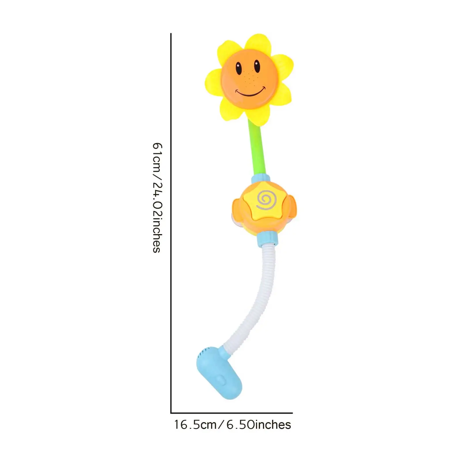 Baby Funny Water Game Bath Toy Bathing Tub Sunflower Shower Faucet Spray Water Spout Play Swimming Bathroom Bath Toys For Kids