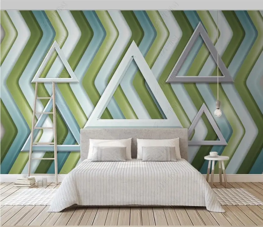 Custom 3D Wallpaper Modern Geometric line triangle Photo Wall Murals Living Room TV Sofa Study Background Wall 3d Wallpaper
Custom 3D Wallpaper Modern Geometric line triangle Photo Wall Murals Living Room TV Sofa Study Background Wall 3d Wallpaper