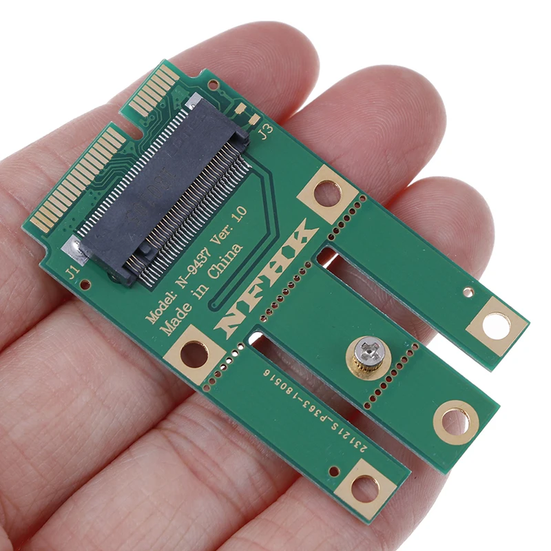 A+E key A M.2 NGFF wireless module to MINI PCIE adapter Mini PCI-E PCI Express Converter Adapter for Intel
A+E key A M.2 NGFF wireless module to MINI PCIE adapter Mini PCI-E PCI Express Converter Adapter for Intel