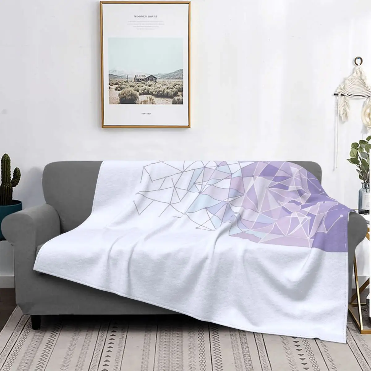 Manta a cuadros de dibujos animados para el sofá, cobertor de cama, colcha a cuadros de color púrpura
Manta a cuadros de dibujos animados para el sofá, cobertor de cama, colcha a cuadros de color púrpura