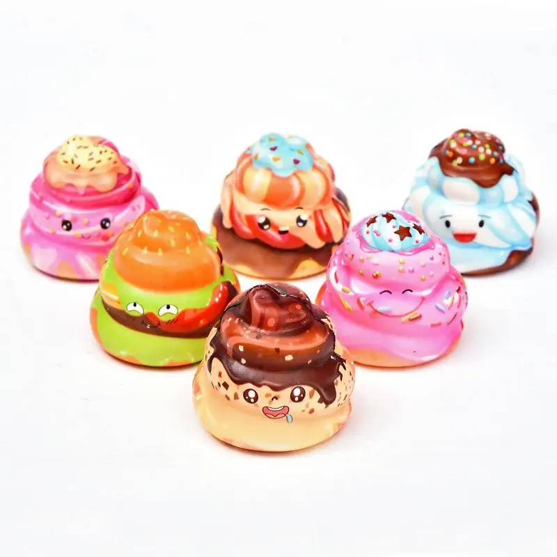 

Random 1 Pcs Fidget Toy Kawaii Squishy Cute Fruit Shit Squishys Squeeze Jumbo Slow Rising Anti-Stress Relief Adult Kids Toys