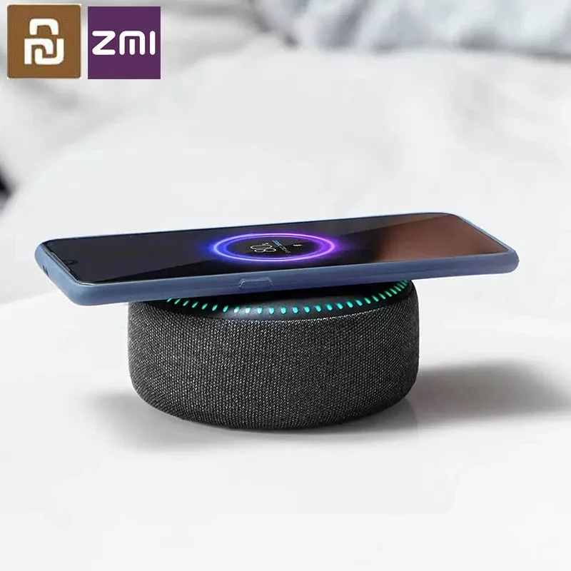 Беспроводное зарядное устройство Youpin ZMI Bluetooth колонка с белым шумом 20 Вт