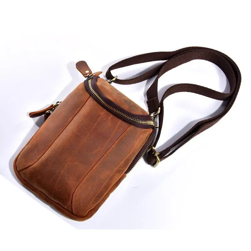 Casual Vintage Mens Shoulder Bags Genuine Leather Small Handbag For Men Messenger Crossbody Bags Leather Bags For Men Sac A Main
Casual Vintage Mens Shoulder Bags Genuine Leather Small Handbag For Men Messenger Crossbody Bags Leather Bags For Men Sac A Main