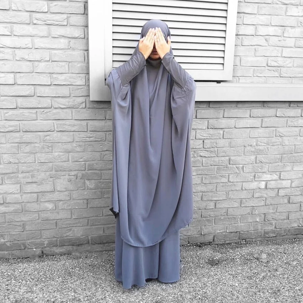 Ramadan Moubarak Muslim Fashion Hijab Dress Sets Abaya Dubai Islam Prayer Clothes Djellaba Djellaba Femme Musulman Ensembles
Ramadan Moubarak Muslim Fashion Hijab Dress Sets Abaya Dubai Islam Prayer Clothes Djellaba Djellaba Femme Musulman Ensembles