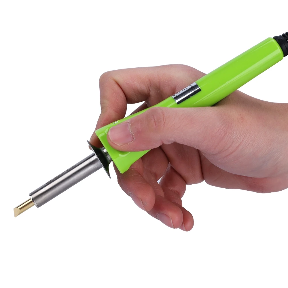 ESI-118 Wood Pyrography Tool EU plug 220V 30W Wood Burning Pen Set Soldering Iron Tool Set Wood Carving Solder Pen
ESI-118 Wood Pyrography Tool EU plug 220V 30W Wood Burning Pen Set Soldering Iron Tool Set Wood Carving Solder Pen