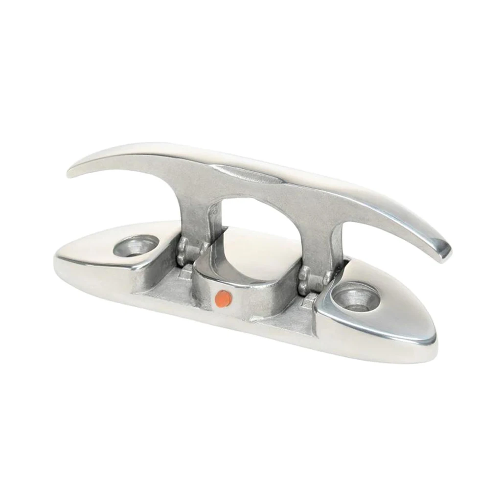 6 Inch Mooring Marine Fastener - Dock Folding Boat Cleat, Flip Up, Stainless Steel Replacement
6 Inch Mooring Marine Fastener - Dock Folding Boat Cleat, Flip Up, Stainless Steel Replacement