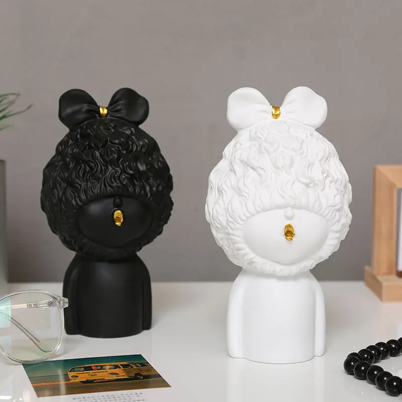 Nordic Art Resin Small Loli Statue DeskDecoration Crafts Home Living Room Wine Cabinet Decoration Christmas Gift Graduation Gift
Nordic Art Resin Small Loli Statue DeskDecoration Crafts Home Living Room Wine Cabinet Decoration Christmas Gift Graduation Gift