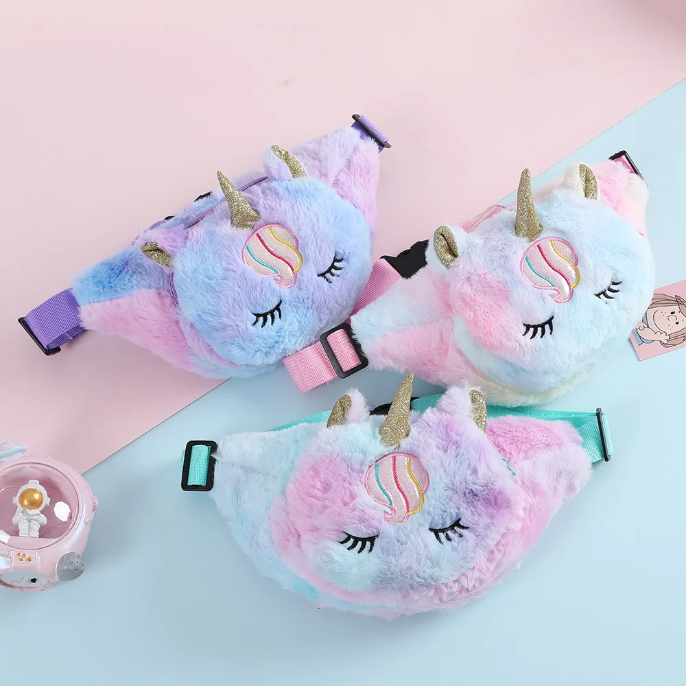 Cute Unicorn Waist Bag For Children Girls Plush Embroidered Toys Gradient Color Belt Chest Bag Coin Purse Travel Chest Bag
Cute Unicorn Waist Bag For Children Girls Plush Embroidered Toys Gradient Color Belt Chest Bag Coin Purse Travel Chest Bag