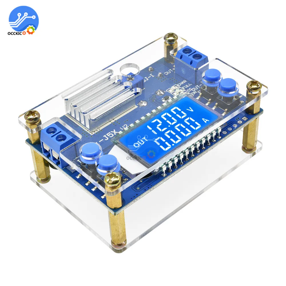 5A 75W Charger Module CC CV DC 6.5-36V to 1.2-32V 5A 75W Power Voltage Buck Converter Battery Charge LCD Display with Case
5A 75W Charger Module CC CV DC 6.5-36V to 1.2-32V 5A 75W Power Voltage Buck Converter Battery Charge LCD Display with Case