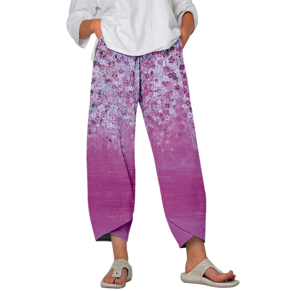 Women Pants Floral Print Casual High Waist Harajuku Women's Pants Loose And Y2k Pants For Female Long Trousers Streetwear
Women Pants Floral Print Casual High Waist Harajuku Women's Pants Loose And Y2k Pants For Female Long Trousers Streetwear