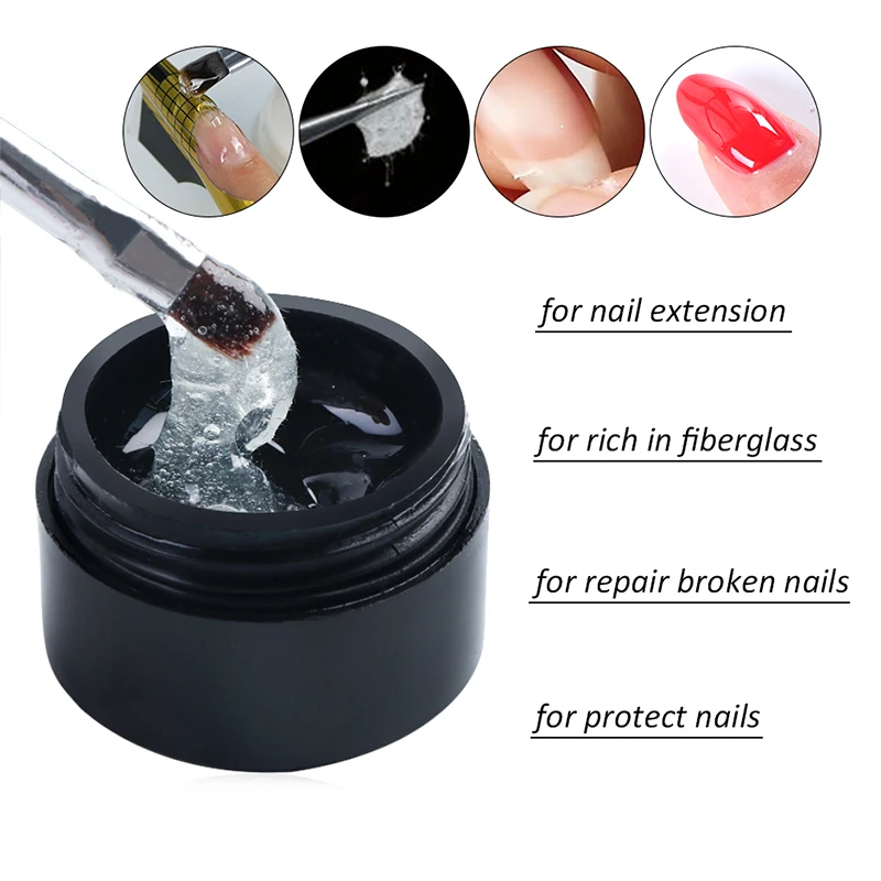 5g varnish gel firming repair broken nails glossy UV Gel polish removable by soaking Cracked Nail Repair V9-Drop | Красота и здоровье