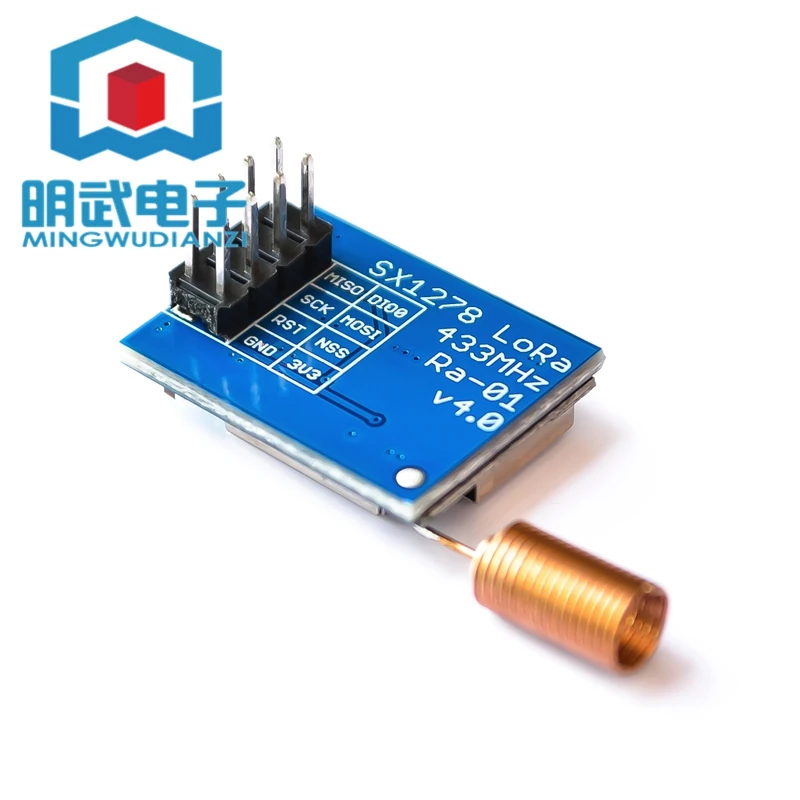 SX1278 LoRa Spread Spectrum Wireless Module/433MHz/SPI Interface/Anxin Ke Ra-01 
SX1278 LoRa Spread Spectrum Wireless Module/433MHz/SPI Interface/Anxin Ke Ra-01