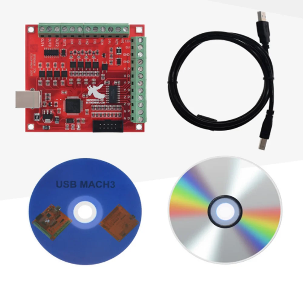 Breakout Board CNC USB MACH3 100Khz 4 Axis Interface Driver Motion Controller Driver Board
Breakout Board CNC USB MACH3 100Khz 4 Axis Interface Driver Motion Controller Driver Board