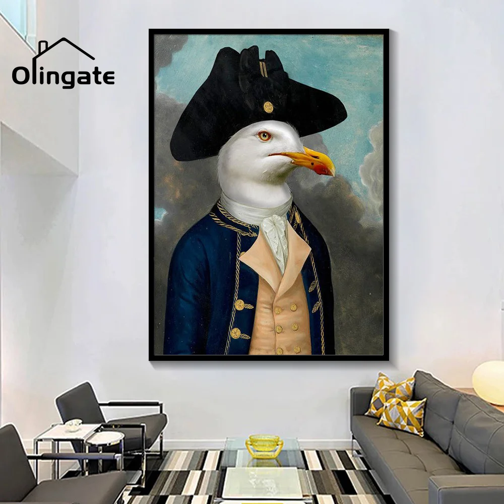 Animal Wearing a Hat Canvas Painting Black and White Classy Animals Canvas Print Wall Art Posters and Prints of One Piece Decor
Animal Wearing a Hat Canvas Painting Black and White Classy Animals Canvas Print Wall Art Posters and Prints of One Piece Decor