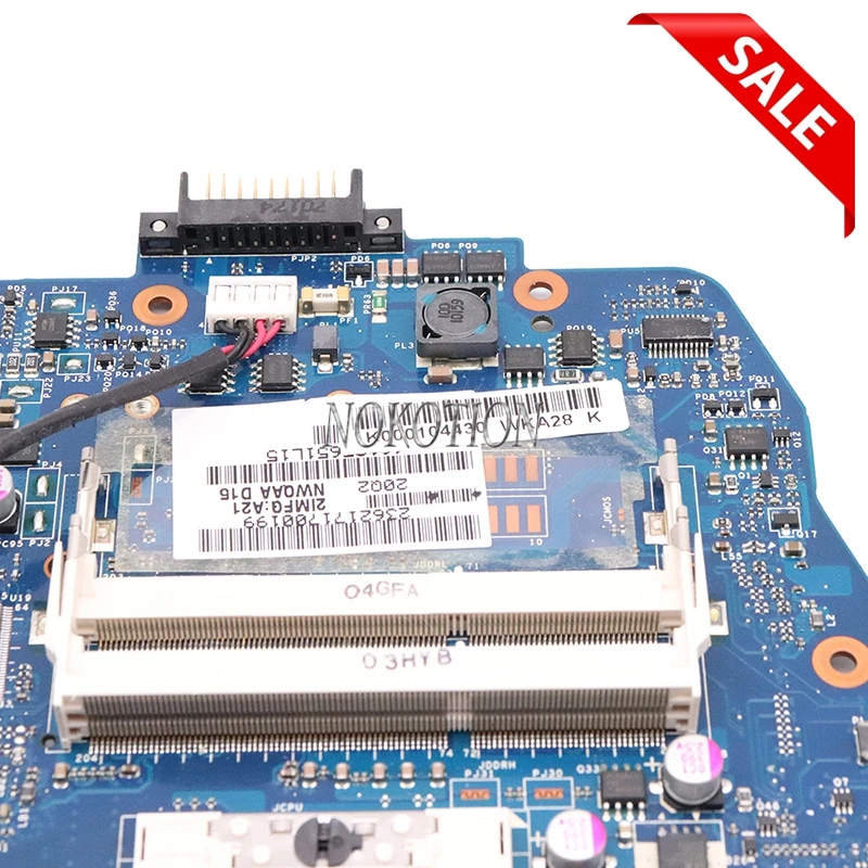 NOKOTION LA-6062P K000104430 K000112450 для Toshiba Satellite A660 A665 материнская плата ноутбука 3D версия GT330M